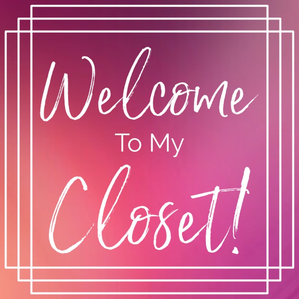 Welcome to my closet!